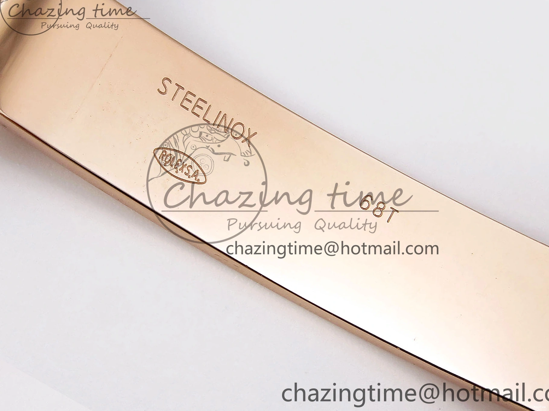 MiroTime 0413 Sophisticated Day Date 36 RG RAF 1:1 Best Edition Green Stone Dial on RG Bracelet A 1846